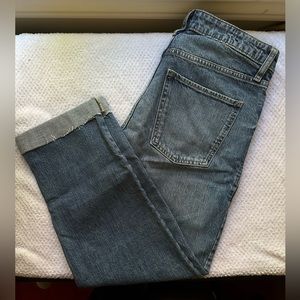 Gap cuffed jeans
